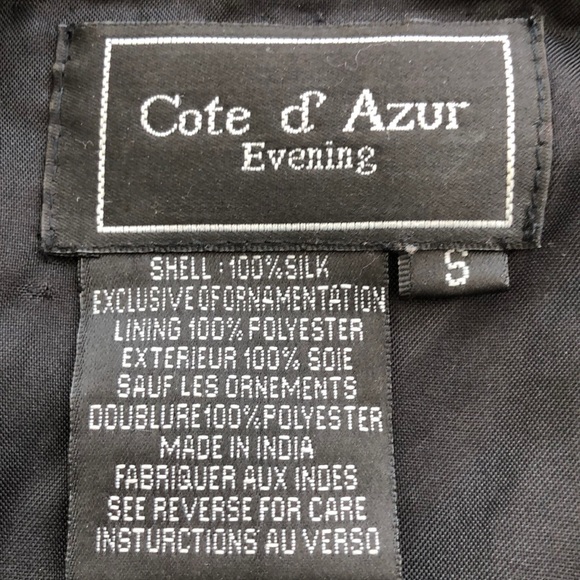 Silk beaded dressy jacket   Perfect condition - Picture 3 of 4